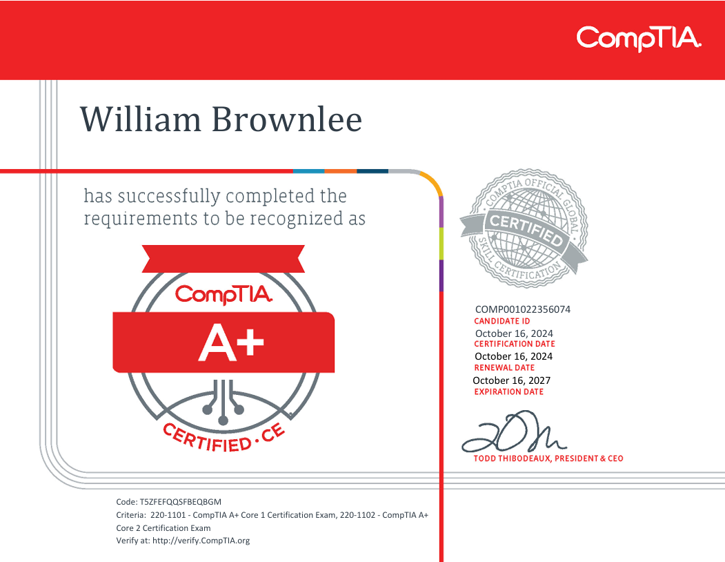 CompTIA A+